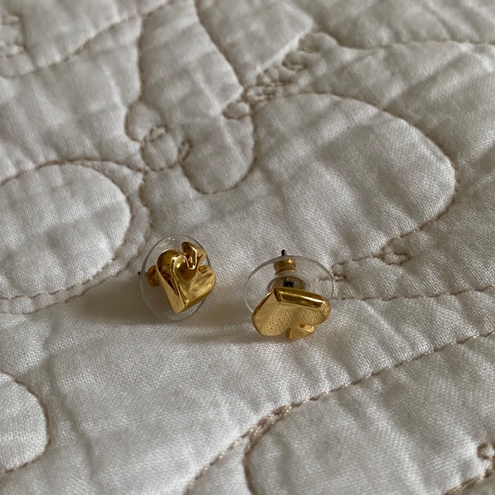 kate spade gold studs